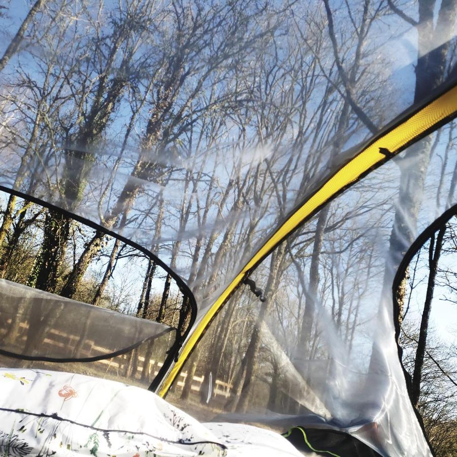 D'En Haut Tentes Suspendues 호텔 Saint-Pardoux-lʼOrtigier 외부 사진